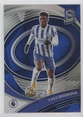 2021 Panini Chronicles Base Premier League Spectra Blue Prizm /49 Yves Bissouma - Image 1 of 2