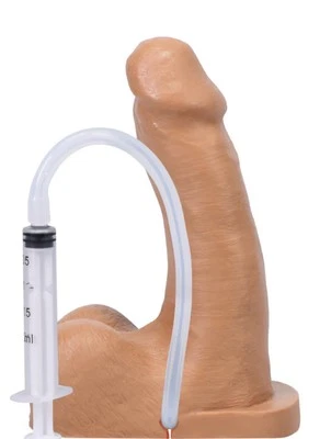 Empacadora de chorros Tantus Ultra-Premium Silicona Pop N Play, Nuevo Color Miel Foto 1 de 2