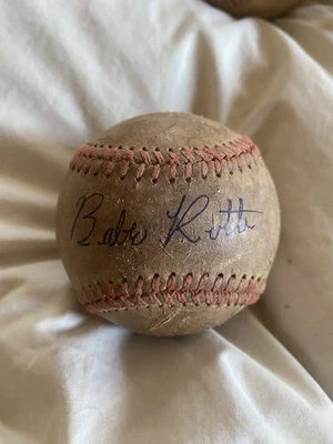 Babe Ruth Facsimile Baseball - Image 1 of 2