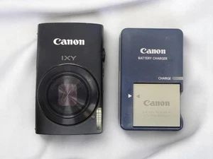 [N Mint] Canon IXY 600F PowerShot ELPH 310 HS IXUS 230 HS Black Digital Camera - Picture 1 of 24