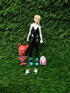 Marvel Legends Spider Gwen Stilt Man Wave Gwen Stacy 6 Inch Actionfigur No BAF - Bild 1 von 5