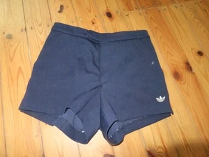Vintage 80er Adidas Tennishose Sporthose Shorts Jersey blau Gr 48 - Bild 1 von 5