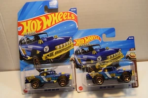 Hot Wheels Big-Air Bel-Air 155/250 SET 2 LANGE & KURZE KARTEN BLAUE FARBE WIE BILD - Bild 1 von 3