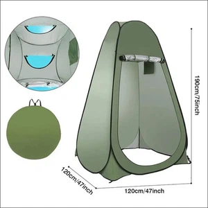 Outdoor Camping Popup Zelt für Dusch- und WC-Nutzung - Bild 1 von 22