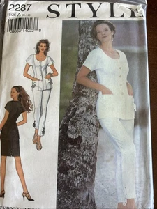 Style 2287 Misses Top, Skirt, Pants Sz 6-16 - Picture 1 of 3