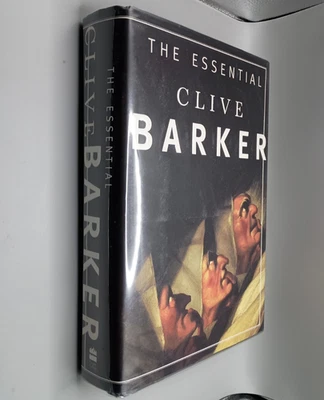 SIGNED WITH DRAWING The Essential Clive Barker HC First 1st US Edition HCDJ - Image 1 of 3