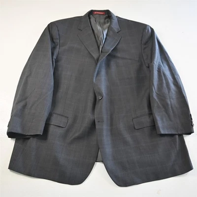 Blazer Traje Chaqueta Abrigo Deportivo Hart Shaffner Marx 54R Gris Ventana Lana EE. UU. Foto 1 de 4