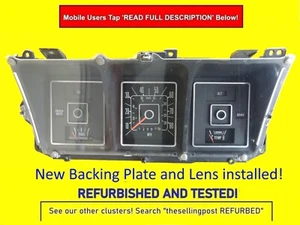 1976 1979 Ford Truck Bronco Van Speedometer Gauge Cluster  REFURBED TESTED LEDS - Foto 1 di 14