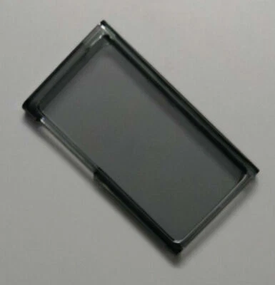 Black Hard Plastic Crystal Clear case cover for iPod nano 7th 8th Generation - Image 1 of 3