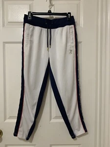 Boys Champion Sweat Pants Small Youth White/Blue/Red - Picture 1 of 8
