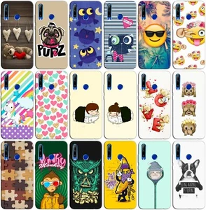 Cover custodia case morbida in TPU per HUAWEI P40 LITE E fantasia S - Foto 1 di 19