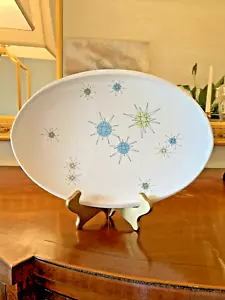 Franciscan Starburst Oval Serving Platter 13 1/4” X 9 1/4" - Picture 1 of 6