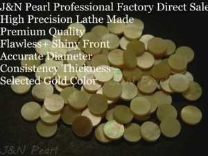 50+3pcs Free 6mm Gold Mother of Pearl Guitar Banjo Fretboard Position Inlay Dots - Picture 1 of 3