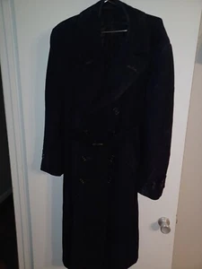 WWII REGULAITON OFFICER'S US NAVY DRESS OVERCOAT ORIGINAL 39 REG - Picture 1 of 14