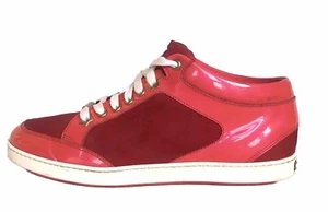 Jimmy Choo Pink Leather Casual Shoes Size UK 5 Women Excellent Condition - Picture 1 of 14