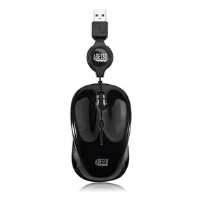 Adesso iMouse S8B - USB Illuminated Retractable Mini Mouse - IMOUSES8B - Picture 1 of 7