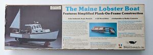 new Midwest Products The Maine Lobster Boat All Wood Kit # 953 Adaptable to RC