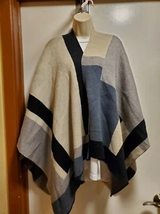 Damen Winter Schal Halstuch hellbraun schwarz Acrylmischung Einheitsgröße neu mit Etikett bezaubernd Charlie - Bild 1 von 6