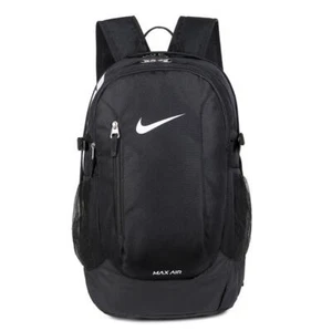 Nike Air Travel School Casual Backpack - Black / Blue / Red / Grey - Picture 1 of 13