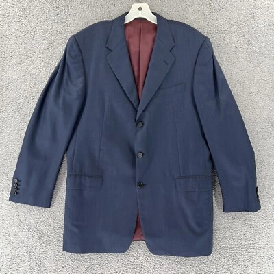 CHAQUETA BLAZER HICKEY FREEMAN LORO PIANA TASMANIA SUPER 120s LANA PARA HOMBRE 43L AZUL Foto 1 de 4