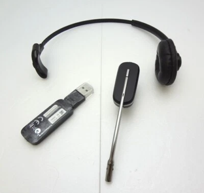 Plantronics 83356-02 Savi W440 Headset + D100A-M USB Adapter & 1 Spare Headband - Image 1 of 2