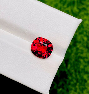 AIGS 2.50CT CERTIFIED 100% NATURAL  BUR-MESE UNHEATED RARE VIVID RED  SPINEL