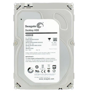 Festplatte Seagate 4TB ST4000DM000 64MB 5900U/min Sata III 3,5" Zoll - Picture 1 of 5