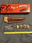Fox-N-Hound Fixed Blade Hunting Knife, FH-621, NIB, Cutlery, New Old Stock,Deer