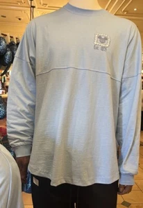 2024 Disney Parks Cornflower Blue Spirit Jersey Hydrangea L XL XXL NEW - Picture 1 of 3