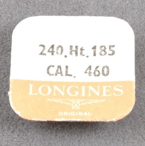 Longines 240Ht.185 cal. 460 NOS ORIGINAL SWISS MADE GENUINE PRICE IS FOR 1 PIECE - Picture 1 of 2