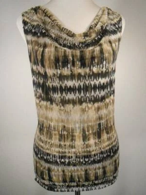 Genial Blusa Para Mujer Mediana Colección 212 Diseño Mármol Sin Mangas Cuello Cortado - Foto 1 de 4