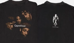 Gravediggaz Rza 2 sided t-shirt, reprinted t-shirt, gift for hiphop fan TE4562 - Picture 1 of 2