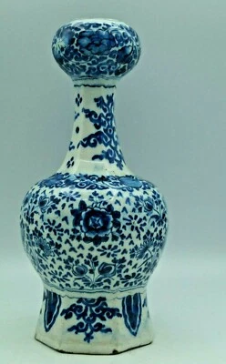 VASE GOURDE DELFT 18ème   - Photo 1/4