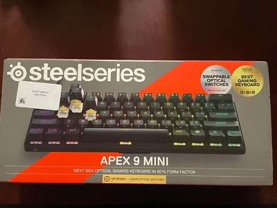 SteelSeries - Apex 9 Mini 60% Wired OptiPoint Adjustable Actuation Switch Gam... - Image 1 of 2