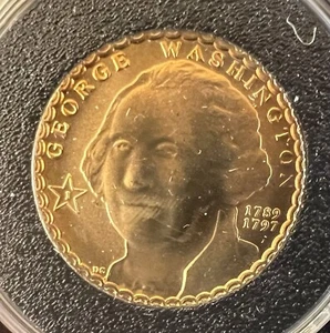 RARE 2007 D Prototype Concept Pattern George Washington Dollar Daniel Carr coin - Picture 1 of 2