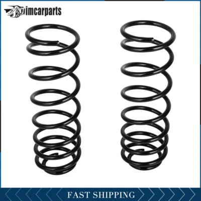2x Coil Spring Set Rear for Chevrolet Malibu 1997-2003 Oldsmobile Alero Pontiac - Image 1 of 4