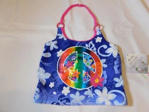 Lisabelle Swimwear Girl's Youth Bikini Tankini Top Only bathing suit 46208 Blue - Picture 1 of 2