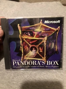 Microsoft Pandora's Box Computadora PC Juego 350 Puzzles 1999 Tetris - Imagen 1 de 1