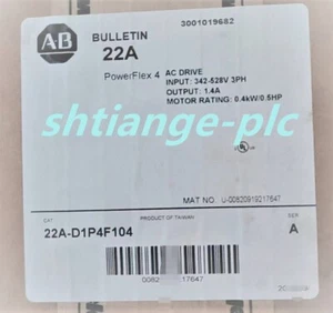 NEW 22A-D1P4F104 22AD1P4F104 AC drive Fast Shiping - Picture 1 of 5