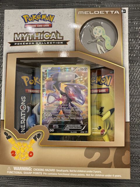 Kit Com 4 Triple Packs Lacrados Gerações Pokemon Tcg