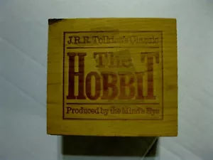 The Hobbit Audio Wood Box set 6 Cassette Tapes Minds Eye Audiobook JRR Tolkien - Imagen 1 de 4