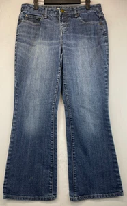 Fashion Bug Jeans - Womens Size 8P - Blue - Bootcut - Distressed - Casual (3400) - Picture 1 of 18