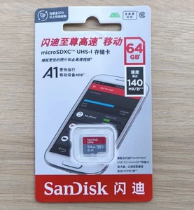 Carte micro SDXC Sandisk ultra 64 Gb - Photo 1/2