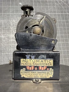 U.S. Automatic Pencil Sharpener With Drawer And Original Base Works - Picture 1 of 9