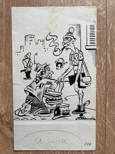 IBERMONEDA| Dibujo. Viñeta Miranda para periódico Ideal Granada. Original - Imagen 1 de 2