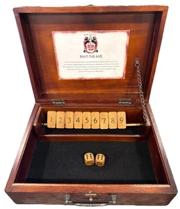 Old Century Shut The Box Spiel Würfel inklusive Vintage Veranda Klassiker - Bild 1 von 6