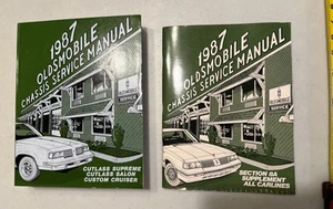 1987 Oldsmobile Cutlass Supreme/Salon/Custom Cruiser Service Manual + Supplement - Picture 1 of 5