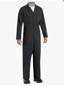 New Red Kap Men's Twill Action Back Coverall 38/R - Picture 1 of 5