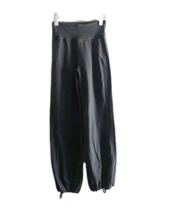 Pantaloni yoga Lululemon gamba larga coulisse alla caviglia grigio taglia 6 tempo libero - Foto 1 di 6
