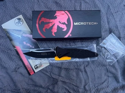 Microtech SOCOM Elite S / E 160-1 T Black Aluminum M390 - Image 1 of 4